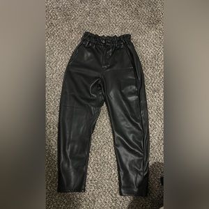 Zara Leather Pants